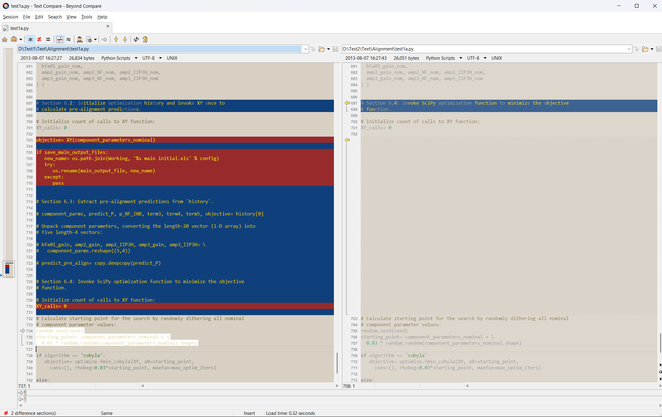 Text Compare - Light Theme